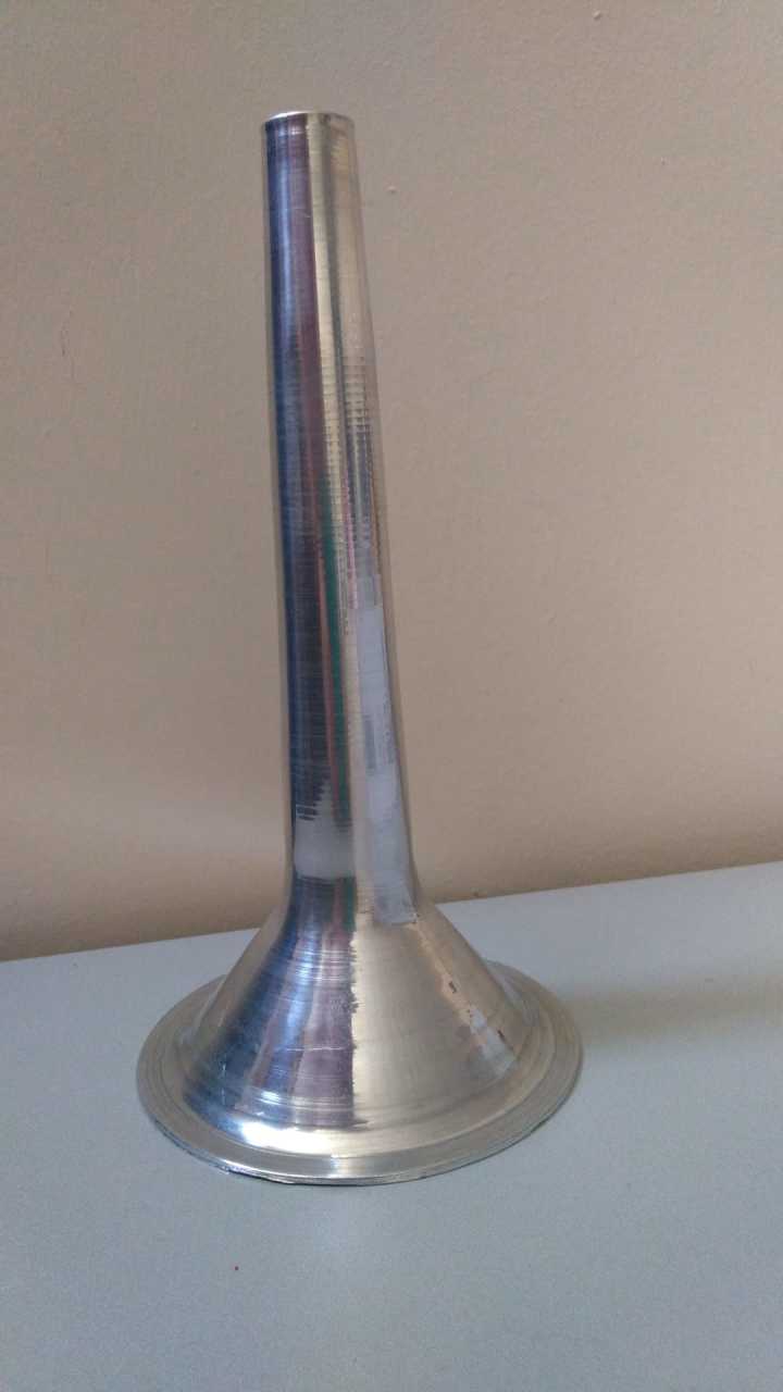 Uzun 32 Numara Kıyma Makinesi Sucuk Doldurma Hunisi Aparatı Kasap Krom Kaplama