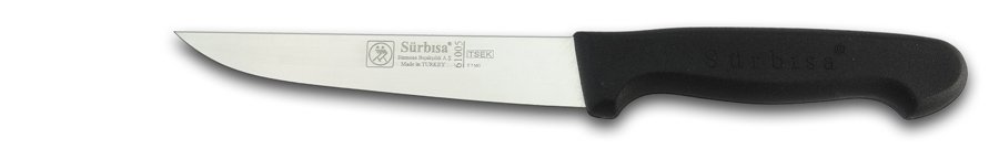 Sürbisa 61005 Meyve Sebze Mutfak Bıçağı 12,5 cm - Siyah