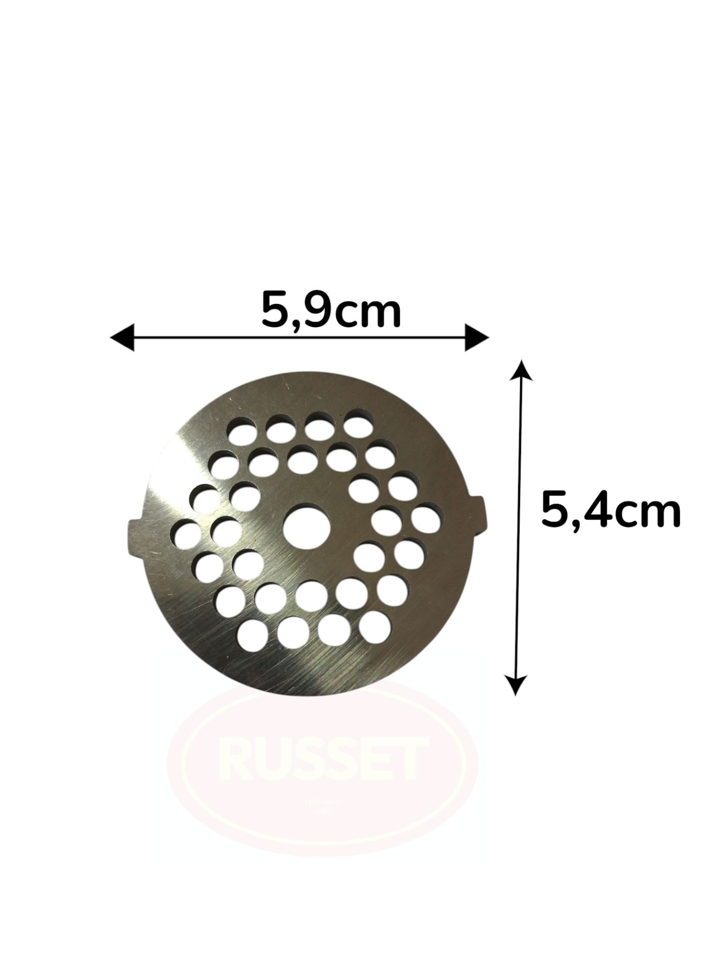 Karaca İnox 1201 Model Uyumlu Kıyma Makinesi Delikli Ayna, 5 Numara Yedek Parça Elek Süzgeç