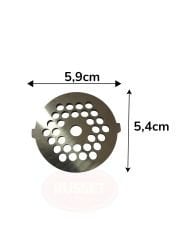 Karaca İnox 1201 Model Uyumlu Kıyma Makinesi Delikli Ayna, 5 Numara Yedek Parça Elek Süzgeç