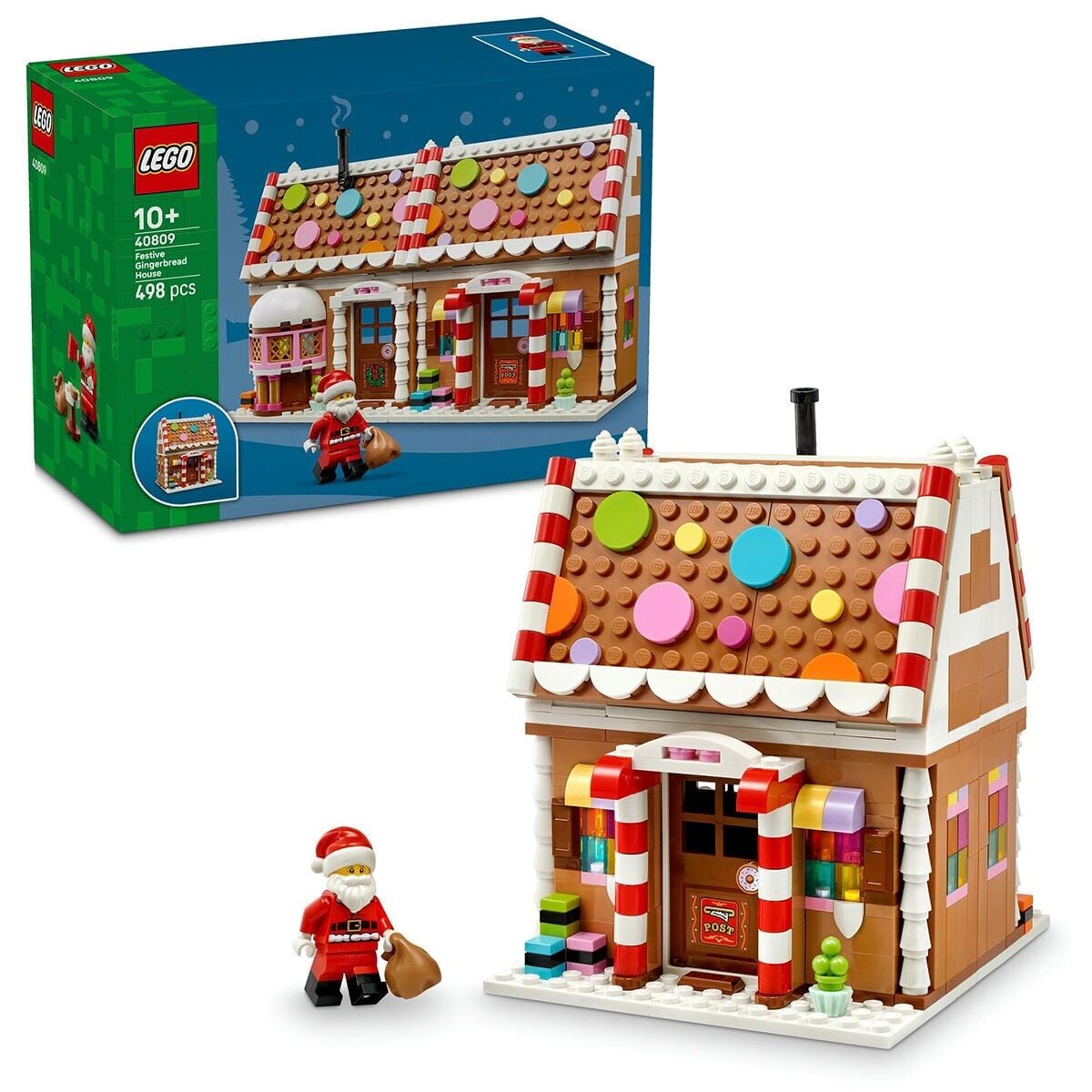 40809 Lego iconic Gingerbread House 498 parça +10 yaş