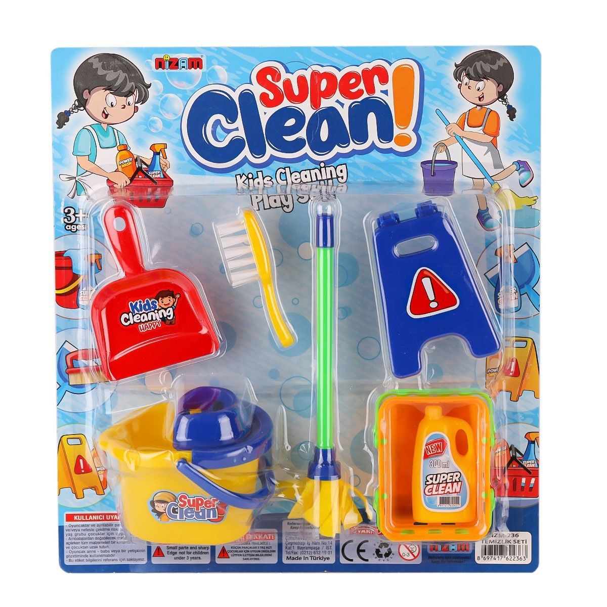 NZM-236 Temizlik Seti -Nizam Plastik