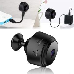 BUFFER® A9 Mini Döner Başlıklı Wifi Kablosuz İnteraktif Gece Görüşlü 1080 P Full HD Mikro WİFİ Güven