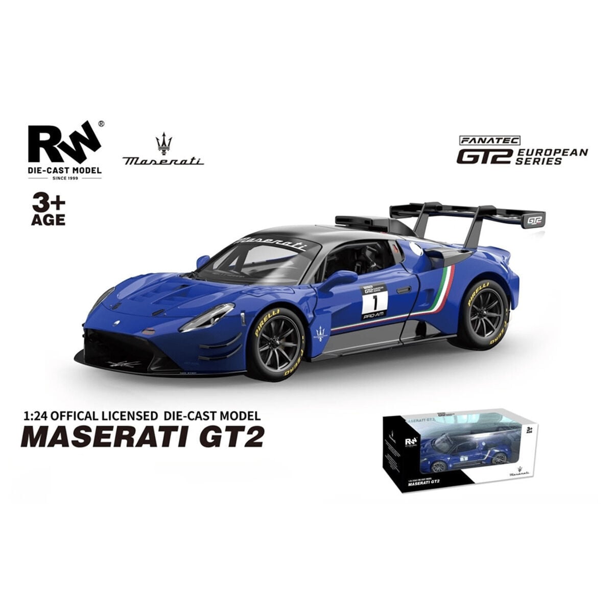 KZL-RW9124 MASERATI 1 24 GT2  12
