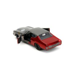 253223019 JADA MARVEL THOR 1970 CHEVY CHEVELLE SS 1 32 DİE CAST FREEWHEEL
