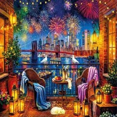 20837 PUZZLE 1000 A Festival in Brooklyn