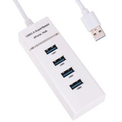 BUFFER® Çok Amaçlı 4 Port Girişli Güçlü Usb 3.0 Port Çoklayıcı Çoğaltıcı Adaptör Switch Splitter Hub