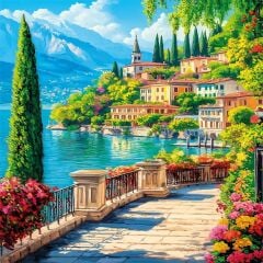 20843 PUZZLE 1000 Lake Como