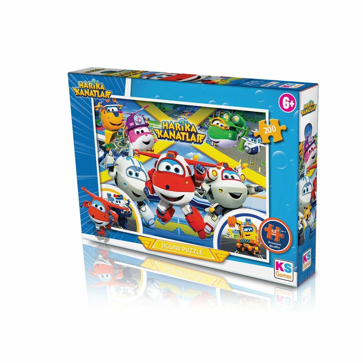 Hk 113 Harika Kanatlar Puzzle 200 Parça -Ks Puzzle