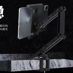 Masaya Takılabilen Telefon Tablet Standı Uzun Kollu Ayarlanabilir Telefon Tutucu