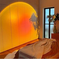 180° Derece Ayarlanabilir Usb li Gün Işığı Great Picture Sunset Gün Batımı Efekti Gece Lambası