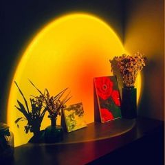 180° Derece Ayarlanabilir Usb li Gün Işığı Great Picture Sunset Gün Batımı Efekti Gece Lambası