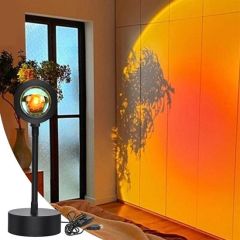 180° Derece Ayarlanabilir Usb li Gün Işığı Great Picture Sunset Gün Batımı Efekti Gece Lambası