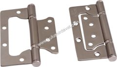 Bulmax 10cm Krom Kelebek Mentse Bmx-3463 (6 Adet Gönderilir)