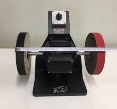 Zembil 5-35 Elektrikli Bıçak Bileme Makinesi Motoru Çark 35 Cm Mil Boyu