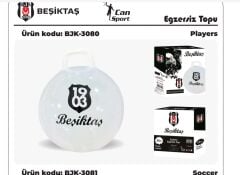 BJK-3080 BEŞİKTAŞ ZIP ZIP TOP PLAYERS-CNT