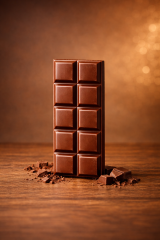 Sütlü Şekersiz Çikolata 100 g Stevia Tatlandırıcılı Diyabetik % 55 Kakao, Şeker İlavesiz Çikolata