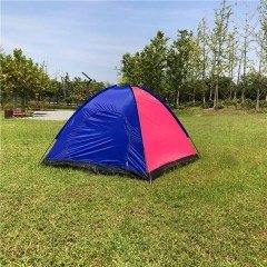 BUFFER® Kolay Kurulumlu Pratik Kamp Çadırı 4 Kişilik (200x200x135)