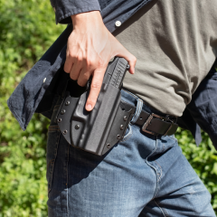 Walther P99, P99 AS, P99 AQ, PPQ, PPS Kydex Taktik Tabanca Kılıfı - Sağ El Dış Taşıma (OWB) Holster