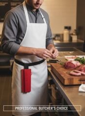 Royal Plastik Bıçak Kütüklüğü 4 lü Kasap Kütük Kurban Kütüklük 22x9x5CM