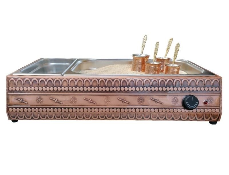 Bakır Kumda Kahve Makinesi Exstra Maksi Küvetli