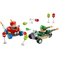 72034 Lego Super Mario Mario Kart – Baby Mario ile Baby Luigi 321 parça + 8yaş