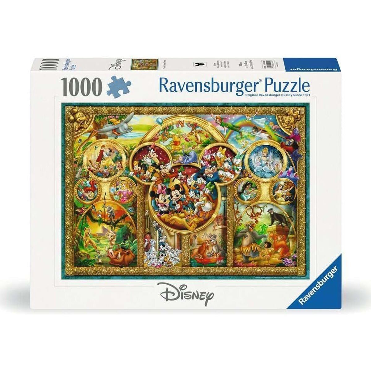 12000469 En Güzel Disney Teması 1000 parça Ravensburger Puzzle
