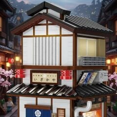 C66019W CADA JAPON SOKAK MANZARASI 1195 PARÇA BLOCK OYUNCAK