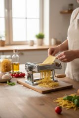 Tuğra Çelik Erişte ve Makarna Makinası 180 mm Büyük Boy