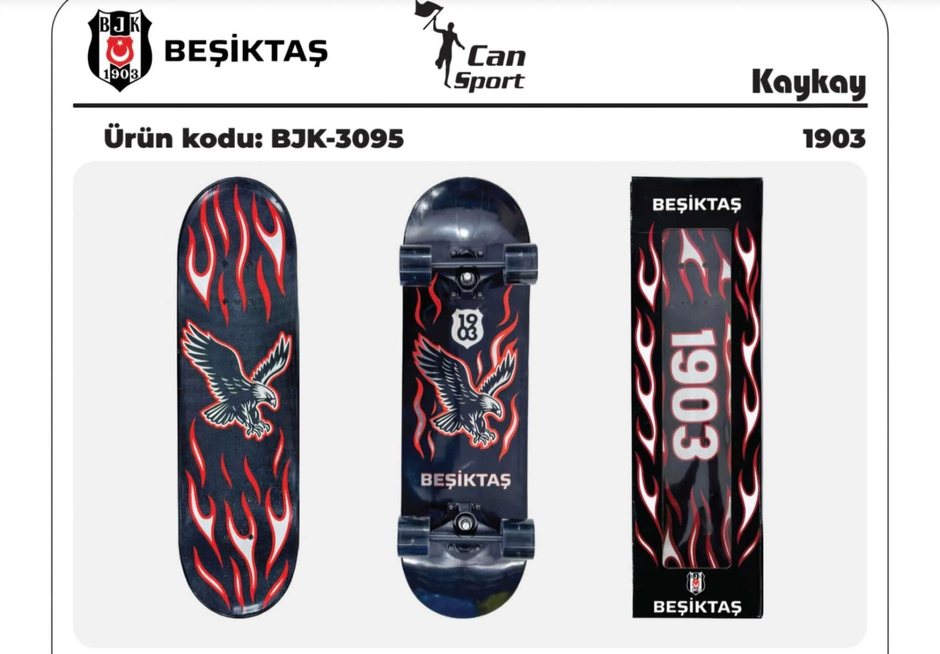 BJK3095 BEŞİKTAŞ KAYKAY