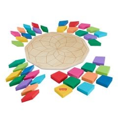 HXT94 Fisher-Price Ahşap Mandala Yapboz