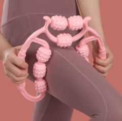 Selülit Masaj Aleti 9 Tekerlekli Lenf Drenaj Rulosu