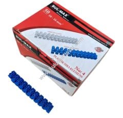 Bulmax 1'' Mavı Sıralı Klemens Bmx-5020 (100 Adet Gönderilir)