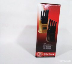 Sürmene Sürbisa 61500 Naturel Mutfak Bıçak Seti 10lu