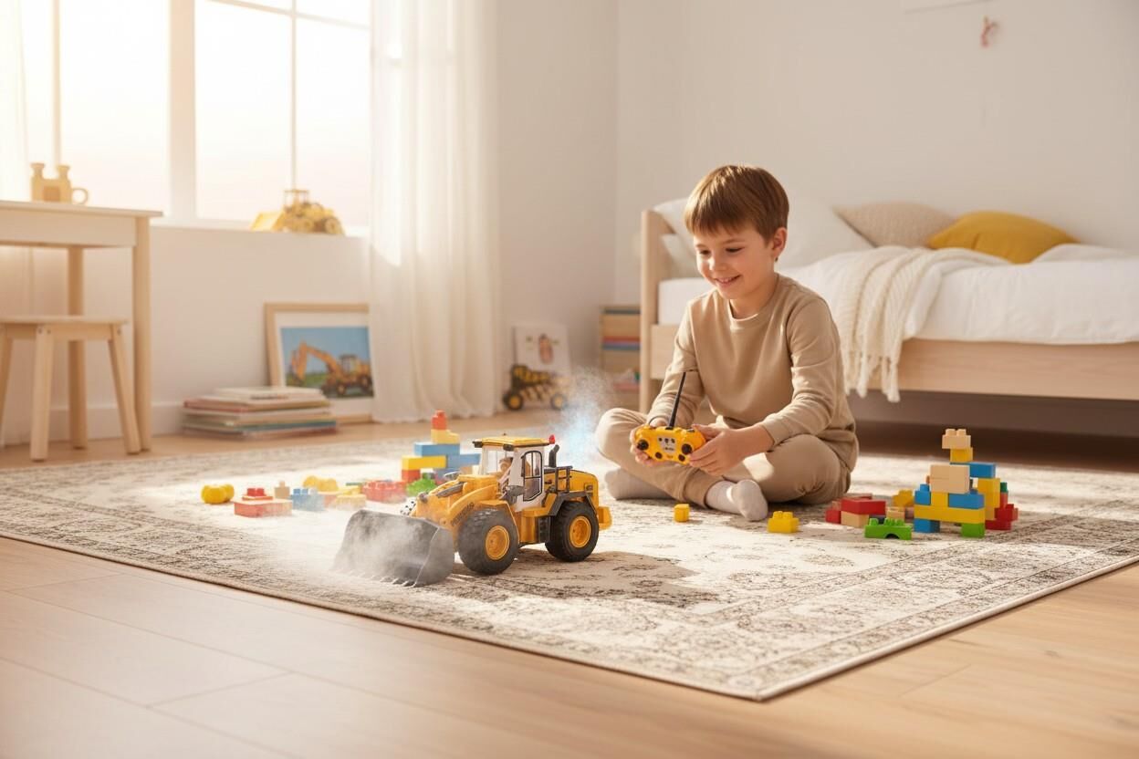 Z6828A 1:18 9 KANAL ALAŞIMLI U/K İŞ MAKİNASI KEPÇE