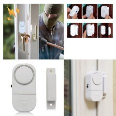 BUFFER® Pilli Kapı Pencere Mini Alarm Yüksek Sesli Hırsız Savar Alarm