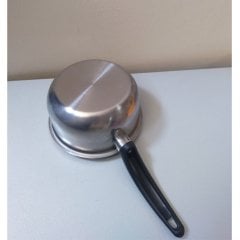 Çok Hafif Yumurta Kaynatma Cezvesi 15 cm Paslanmaz Çelik Sütlük 170 gr