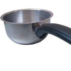 Çok Hafif Yumurta Kaynatma Cezvesi 15 cm Paslanmaz Çelik Sütlük 170 gr