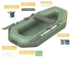 Kolibri K-190 Süper Light Serisi Şişme Bot