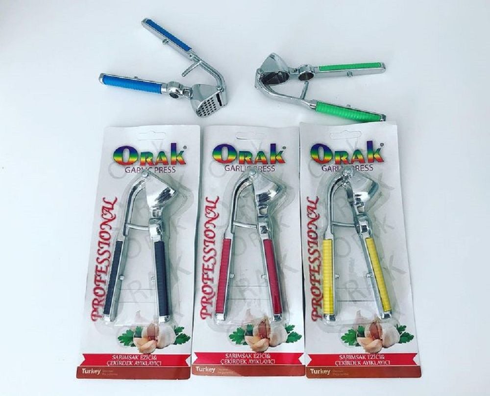Orak Metal Sarımsak Ezici ve Çekirdek Çıkarıcı (1 Adet)