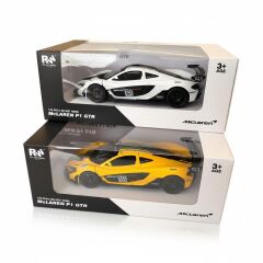 RW8924 1:24 MCLAREN P1 GTR ÇEK BIRAK ARABA LİSANSLI MODEL ARAÇ
