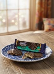 McVitie's Şeker İlavesiz Bisküvi Bitter Çikolata Kaplı Şekersiz Tam Buğday Bisküvi 150 Gr
