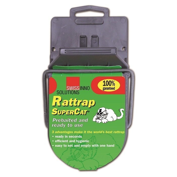 SuperCat Kemirgen Kapanı (pakette bir adet)