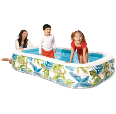 IH57177 YAPRAK DESENLI TROPIK AILE-VRD