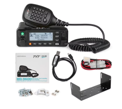 TYT MD-9600 GPS 50KM UHF/VHF DMR Dijital Telsiz Çift Zaman Yuvası Şifreleme Fonksiyonu İle Mobil Walkie-Talkie