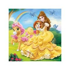 93465 Palace Pets Belle, Cinderella, Rapunzel 3x49 parça Ravensburger Puzzle