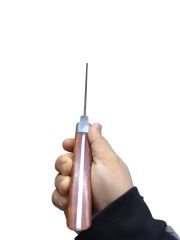 Cumhur Çelik Ecco 61930 Satır, Kurban Et Kemik Parçalama Satırı, Paslanmaz, Ahşap Sap