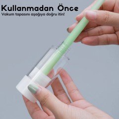 BUFFER®  50 ml Basınçlı Doldurulabilir Taşınabilir Sızdırmaz Seyahat Parfüm Krem Şişesi