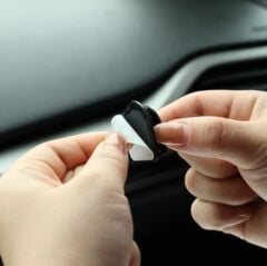 Siyah Çok Amaçlı Yapışkanlı Kanca 10 lu