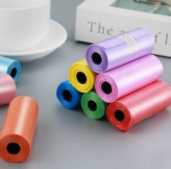 12 li Köpek Dışkı Poşet Düz Renkli Set